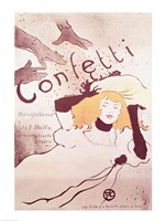 Confetti, 1893 Fine Art Print