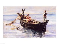 Fishing Boat, 1881 Fine Art Print