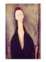 Madame Hanka Zborowska, 1918 Fine Art Print