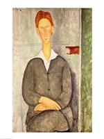 Young boy with red hair, 1906 Fine Art Print