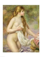 Bather with long hair, c.1895 Fine Art Print