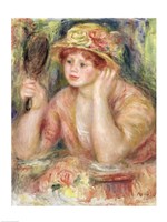 Woman with a Mirror, c.1915 Fine Art Print