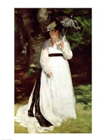 Portrait of Lise, 1867 - standing Fine Art Print