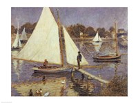 The Seine at Argenteuil, 1874 Fine Art Print