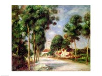 The Road to Essoyes, 1901 Fine Art Print