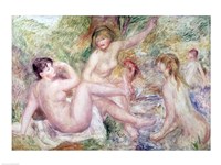 Study for the Large Bathers, 1885-1901 Fine Art Print
