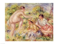 Young Girls in the Countryside, 1916 Fine Art Print