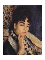 Portrait of Madame Alphonse Daudet Fine Art Print