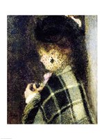 Young Woman with a Small Veil, c.1875 Fine Art Print