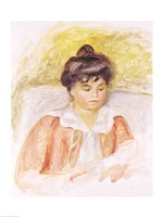 Portrait of Madame Albert Andre Fine Art Print