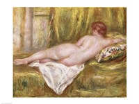Reclining Nude from the Back Fine Art Print