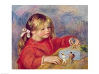 Claude Renoir at play, c.1905 Fine Art Print