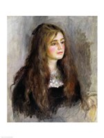 Portrait of Julie Manet Fine Art Print