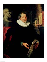 Portrait of Ludovicus Nonnius Fine Art Print