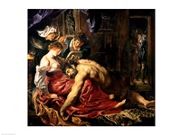 Samson and Delilah, c.1609 Fine Art Print