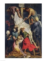 Descent from the Cross, 1617 Fine Art Print