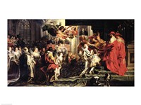 The Coronation of Marie de Medici Fine Art Print