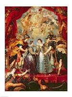 The Medici Cycle: Exchange of the Two Princesses of France and Spain Fine Art Print