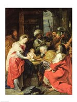 Adoration of the Magi by Peter Paul Rubens - various sizes