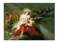 The Birth of the Milky Way, 1668 Fine Art Print