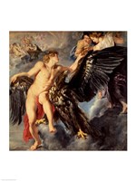 The Kidnapping of Ganymede Fine Art Print
