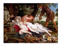 Cimon and Iphigenia, 1617 Fine Art Print