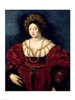 Posthumous portrait of Isabella d'Este Fine Art Print