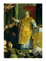 The Vision of St. Ignatius of Loyola by Peter Paul Rubens - various sizes