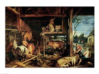 The Return of the Prodigal Son, c.1618 Fine Art Print