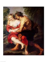 Scene of Love Fine Art Print