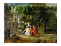 Rubens and Helene Fourment Fine Art Print
