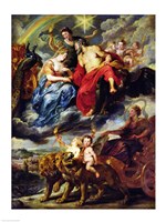 The Medici Cycle: Meeting of Henri IV Fine Art Print