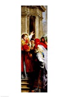 St. Stephen Preaching Fine Art Print