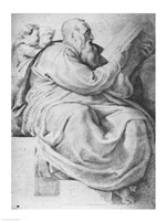 The Prophet Zacharias, after Michangelo Buonarroti Fine Art Print