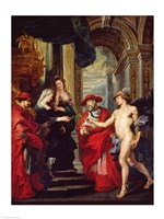 The Medici Cycle: The Treaty of Angouleme 30 April 1619 Fine Art Print