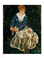 The Artist's wife seated Fine Art Print