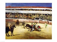 Bull Fight, 1865 Fine Art Print