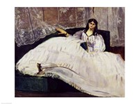 Portrait of Jeanne Duval, 1862 Fine Art Print