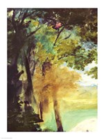 Dejeuner sur l'Herbe, 1863 ( trees detail) Fine Art Print
