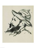 Head of a Man Fine Art Print