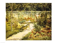 The Bench, The Garden at Versailles by Edouard Manet - various sizes