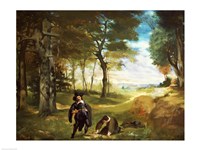 The Students of Salamanca, 1860 Fine Art Print