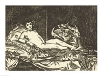 Olympia, 1867 Fine Art Print