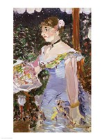 Cafe Concert Singer Fine Art Print