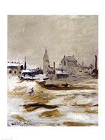 Effect of Snow at Petit-Montrouge, 1870 Fine Art Print