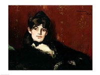 Berthe Morisot - profile Fine Art Print