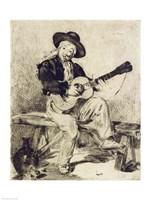 The Guitarist Fine Art Print