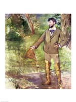 Portrait of Emile-Auguste Carolus-Duran Fine Art Print