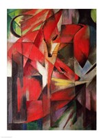 The Fox, 1913 by Franz Marc, 1913 - various sizes