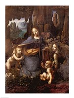 The Virgin of the Rocks Fine Art Print